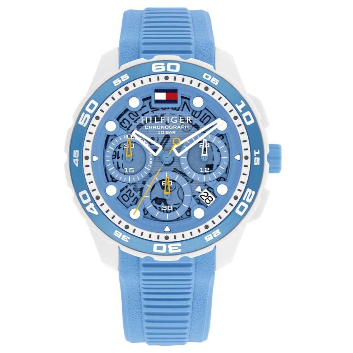TOMMY HILFIGER - Reloj Tommy Hilfiger Hombre Th-Regatta . Reloj Hebilla Azul