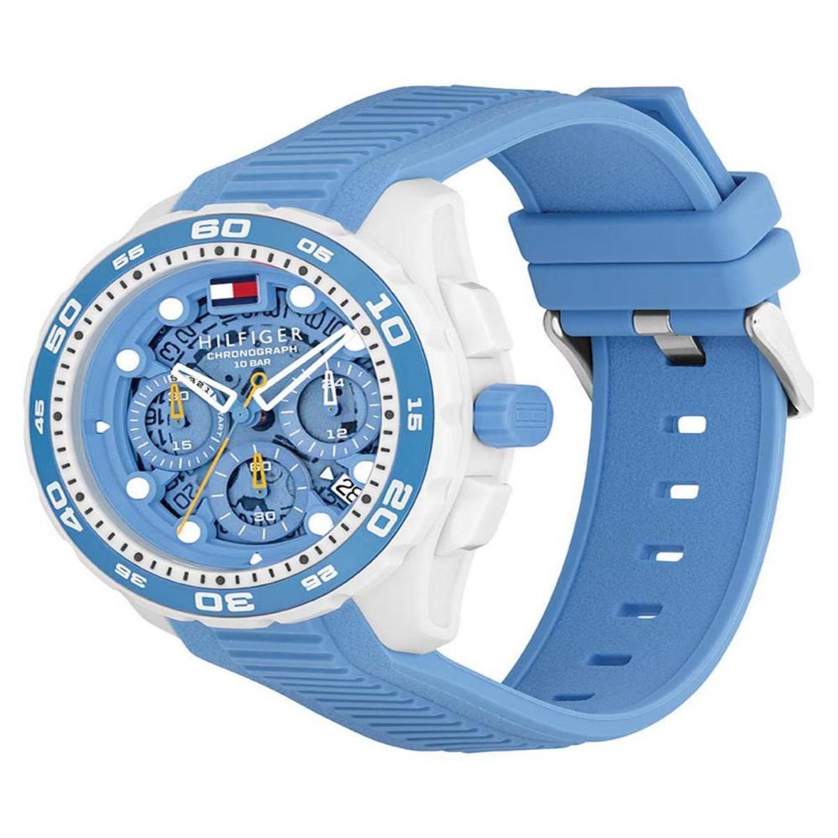 TOMMY HILFIGER - Reloj Tommy Hilfiger Hombre Th-Regatta . Reloj Hebilla Azul
