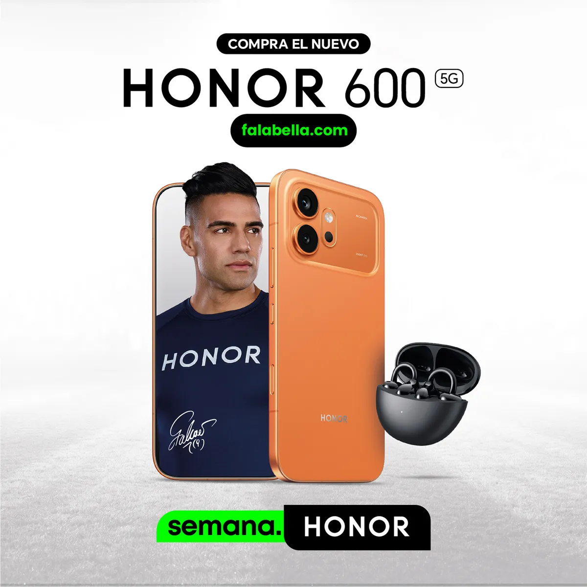 HONOR - Celular Honor 600 | 5G | 512 GB | 8 GB RAM