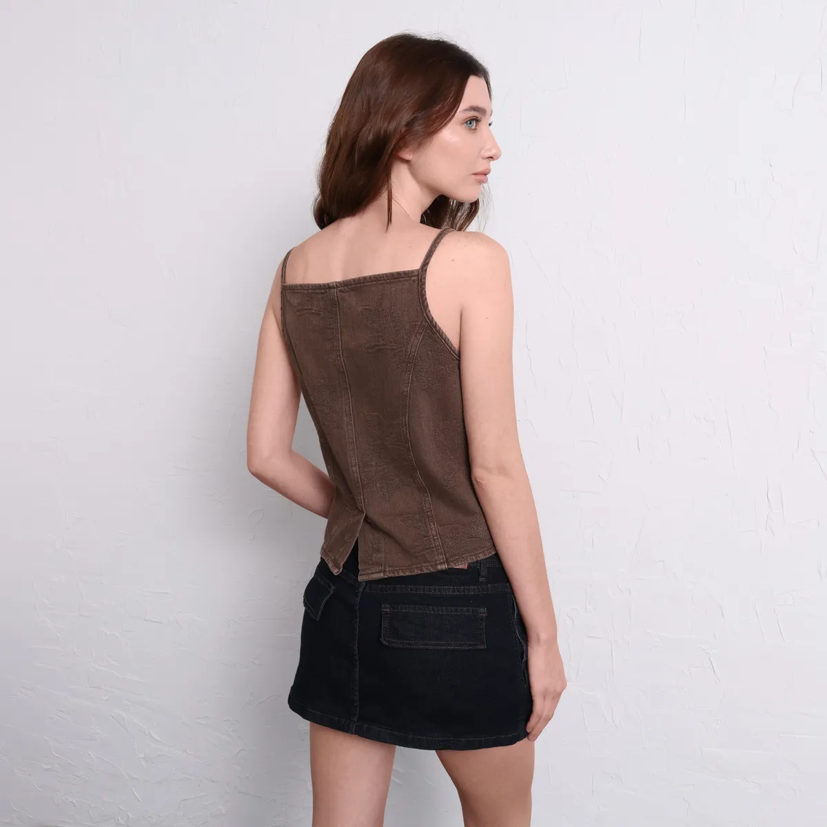 DENIMLAB - Chaleco Mujer De Algodón Denimlab