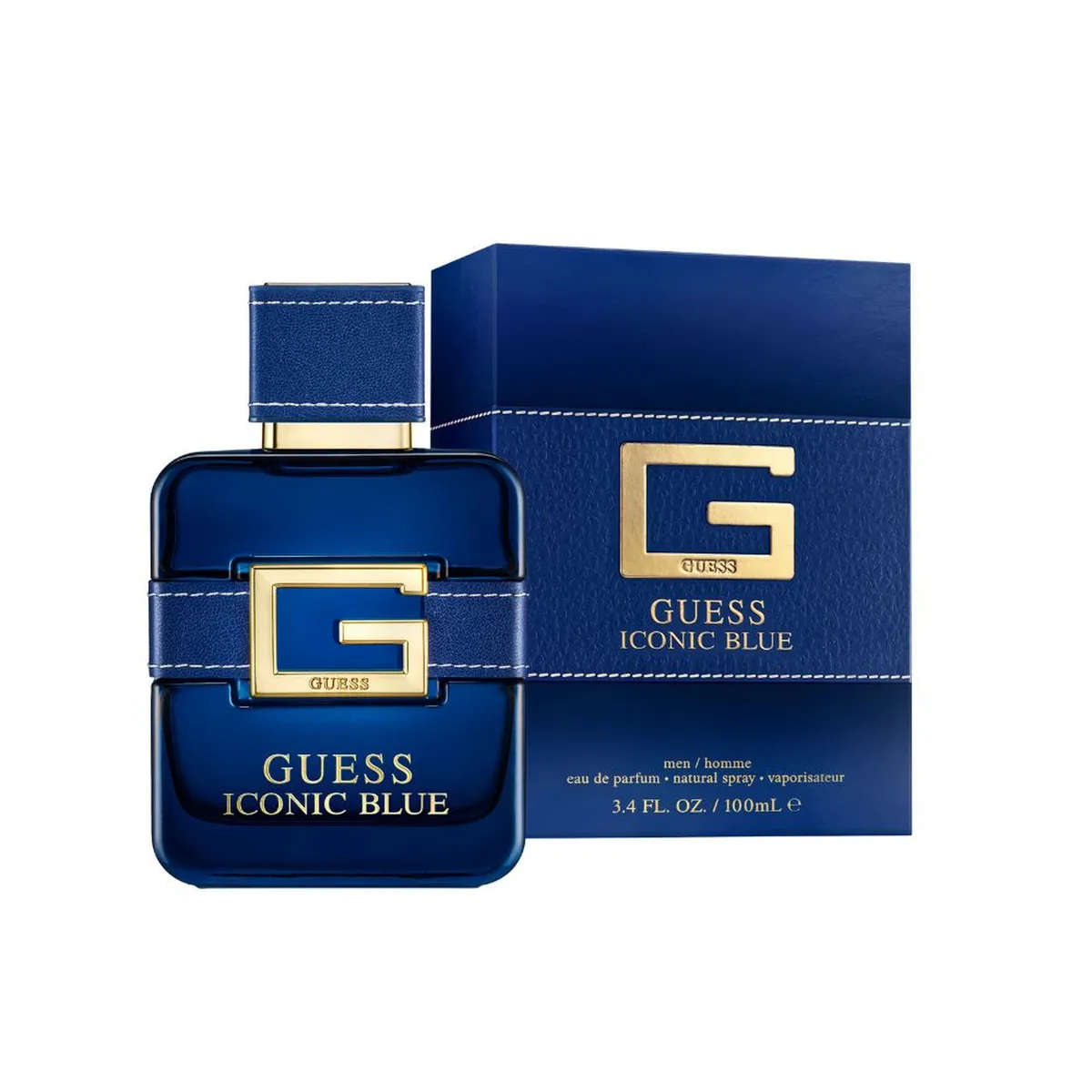 GUESS - Perfume Hombre Guess Iconic Blue 100 ml Eau de parfum