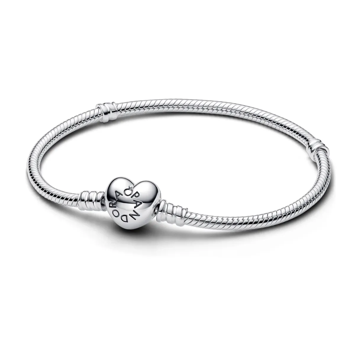 PANDORA - Brazalete Pandora Broche De Corazón