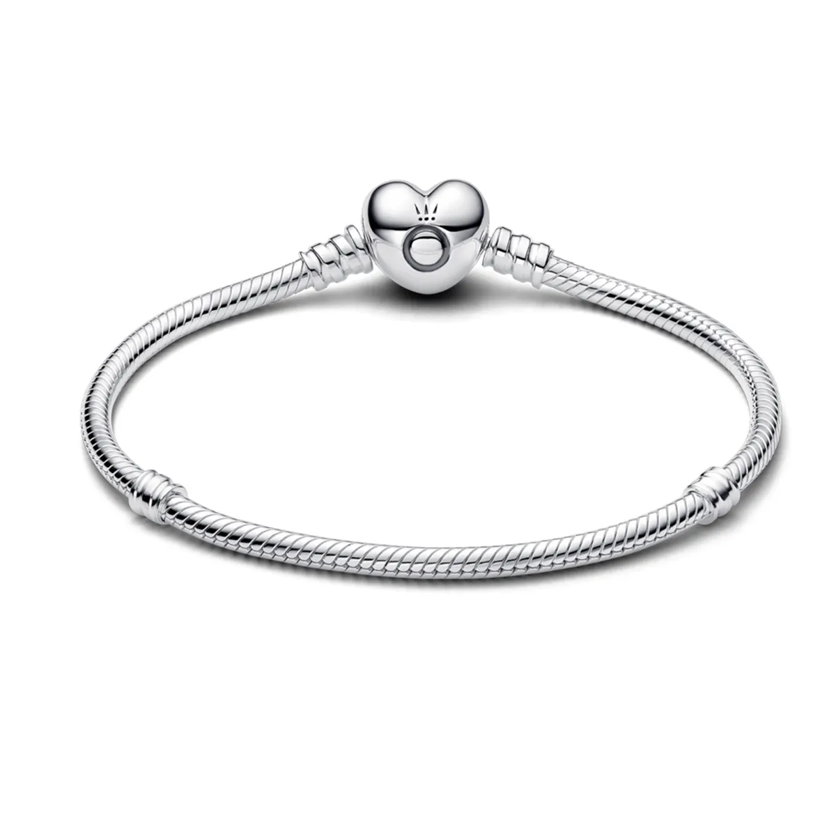 PANDORA - Brazalete Pandora Broche De Corazón