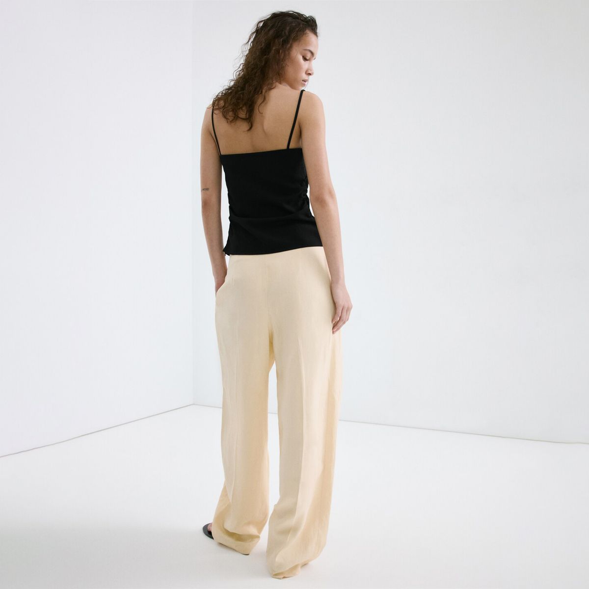 MANGO - Top Mujer Sin mangas Mango