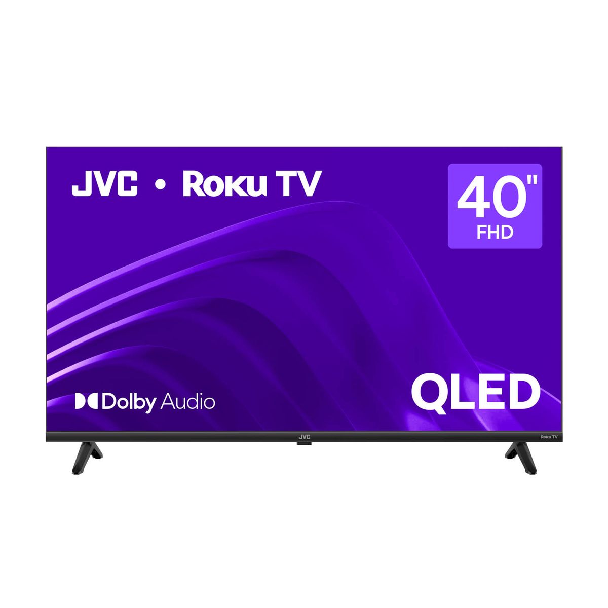 JVC - JVC 40 inch DVBT QLED FHD Roku TV
