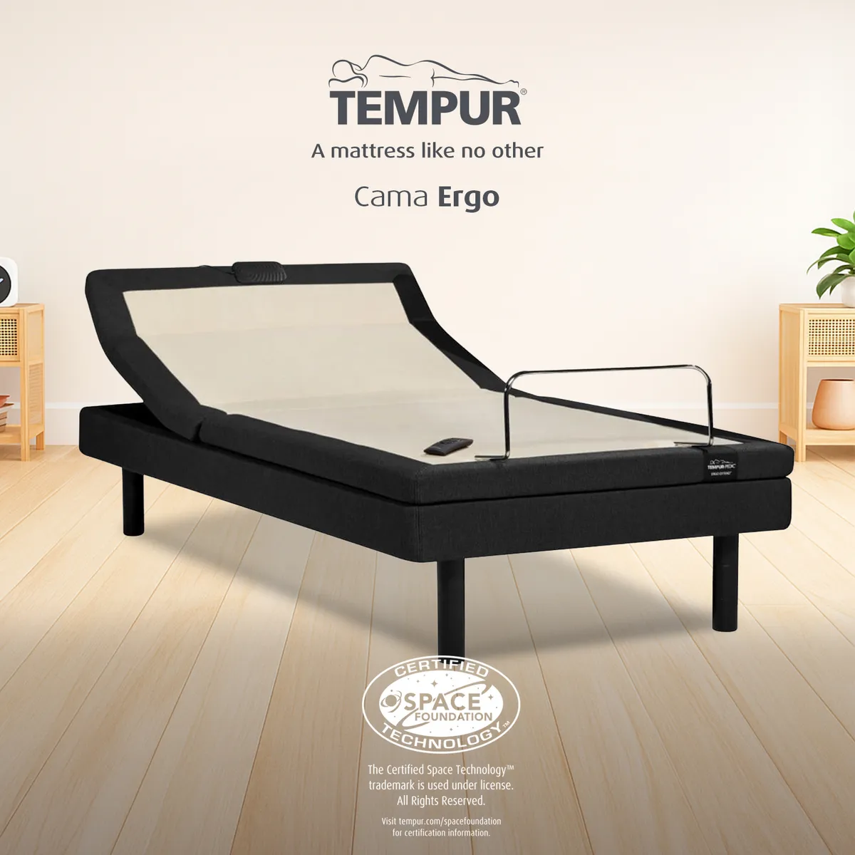 TEMPUR - CAMA ERGO 2.0 89006155 120X190