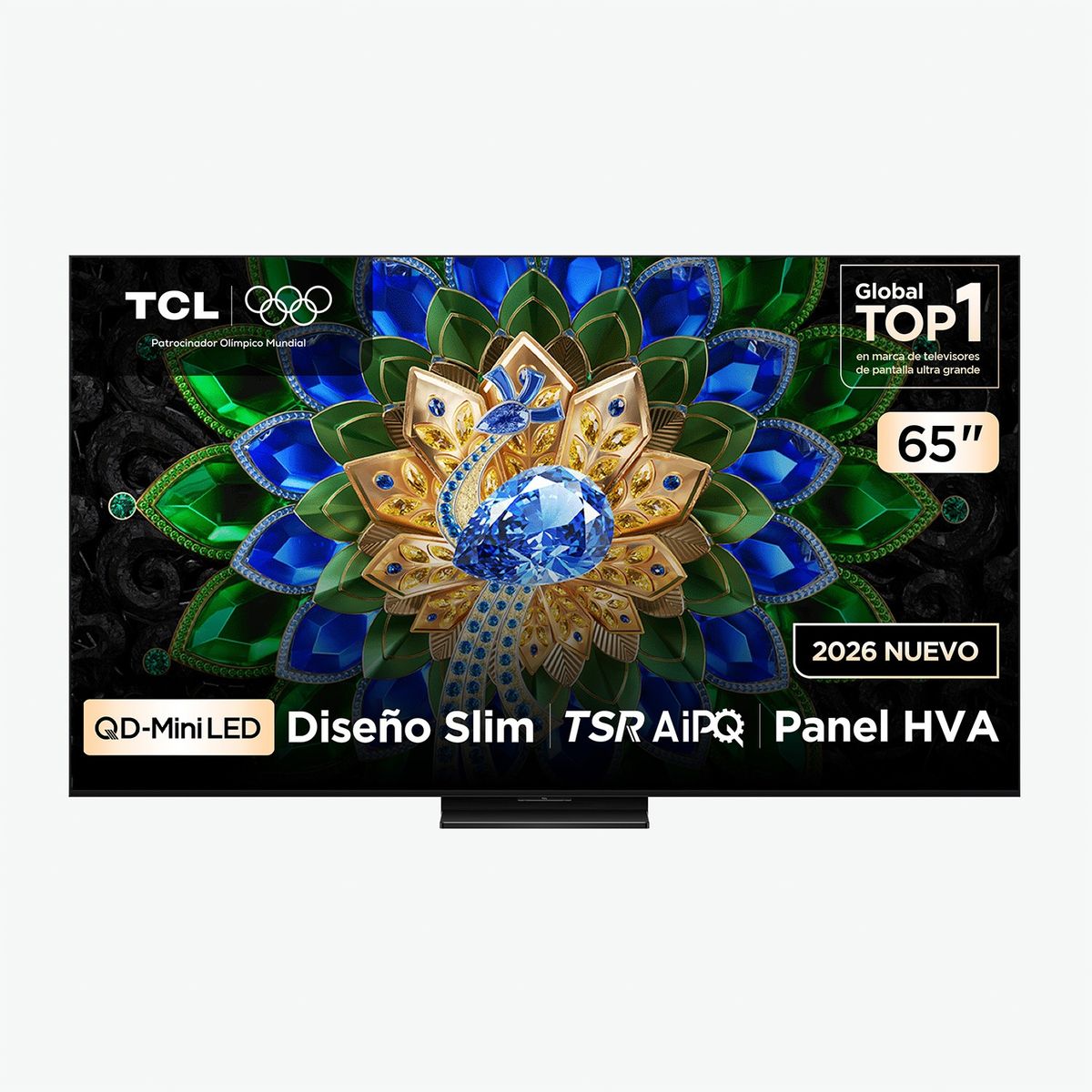 TCL - Televisor TCL | 65 pulgadas |4K UHD QD Mini LED |65A400U | Google TV