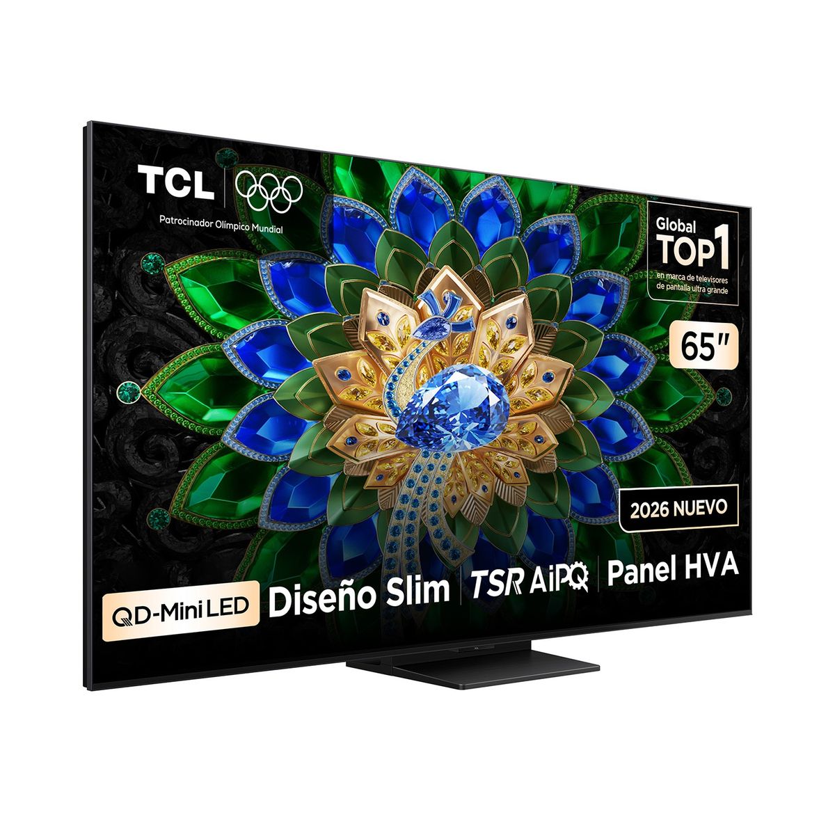TCL - Televisor TCL | 65 pulgadas |4K UHD QD Mini LED |65A400U | Google TV