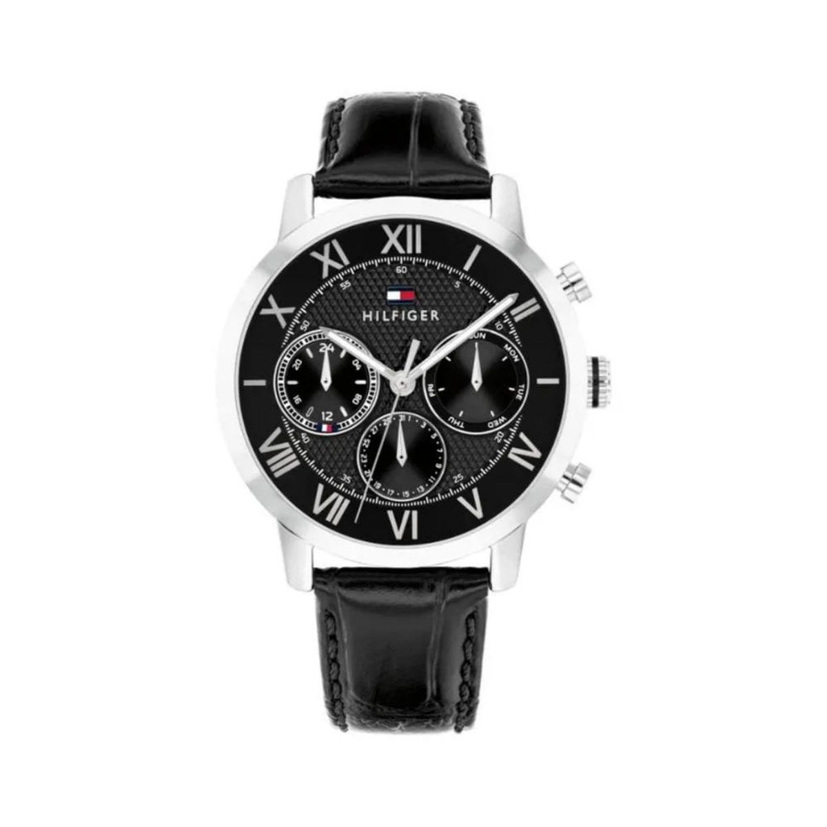 TOMMY HILFIGER - Reloj Tommy Hilfiger Hombre Tmy1710725 . Reloj Cuero Negro