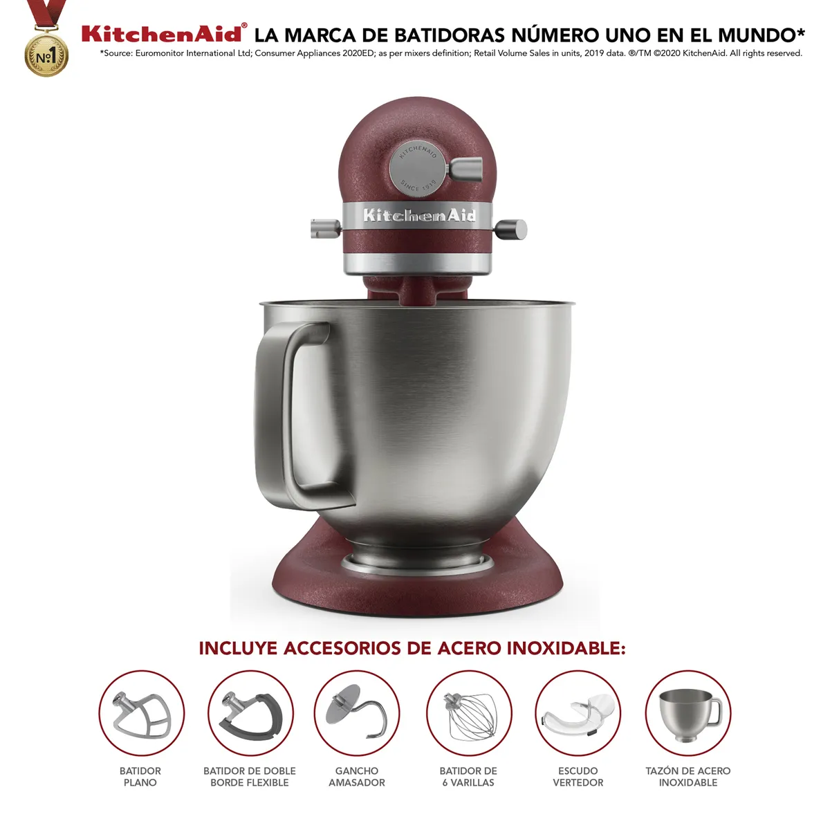 KITCHENAID - Batidora Artisan Plus Kitchenaid 11 Velocidades 350 W