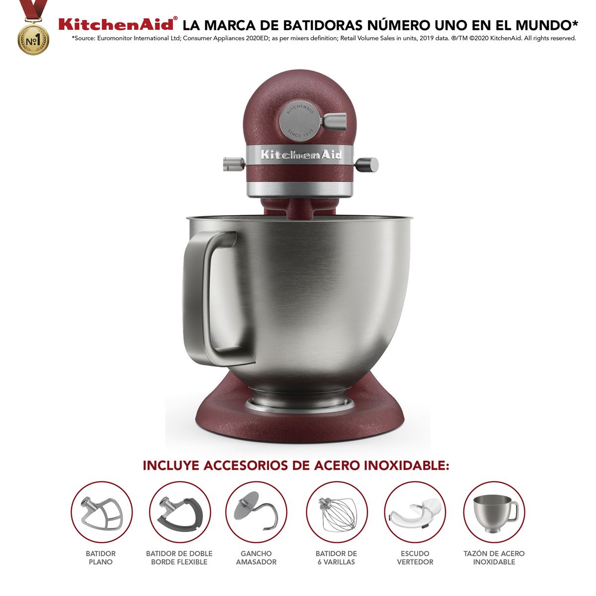 KITCHENAID - Batidora Artisan Plus Kitchenaid 11 Velocidades 350 W