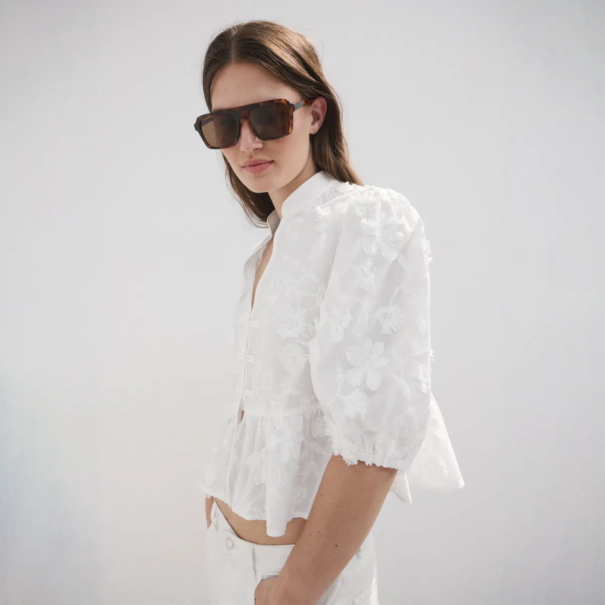 MANGO - Blusa Mujer Mango