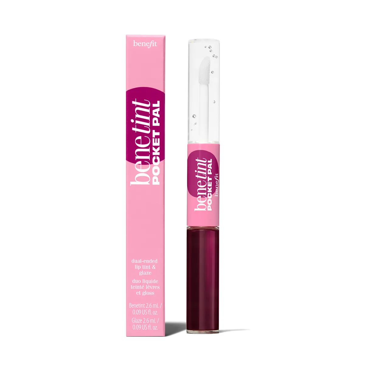 BENEFIT - Tinta y brillo para labios 2 en 1 Benetint Pocket pal Benefit 2.5ml (Full Size) Benefit