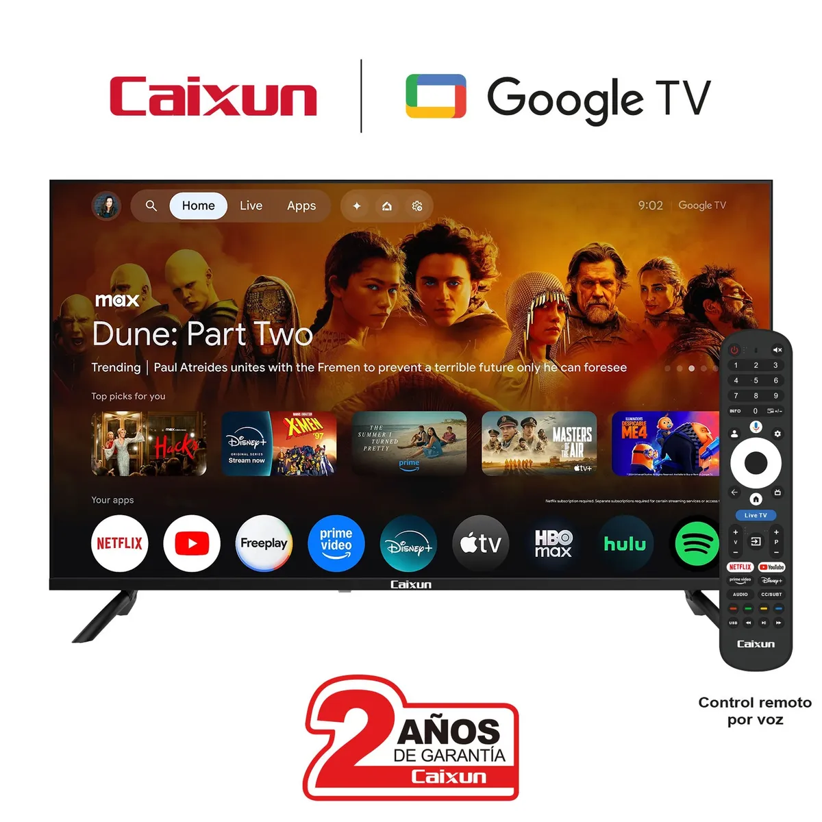 CAIXUN - Televisor Caixun  | 40 pulgadas | Full HD Full | C40KAFG