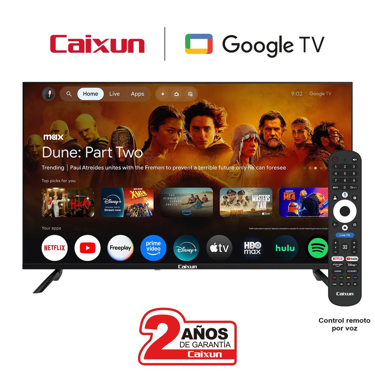 CAIXUN - Televisor Caixun  | 40 pulgadas | Full HD Full | C40KAFG