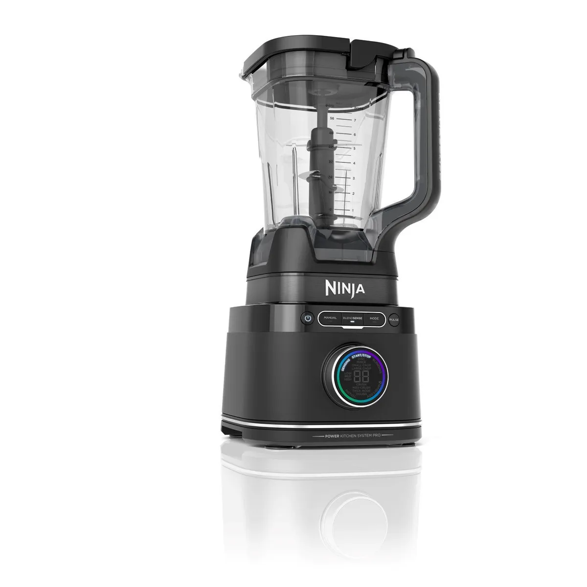 NINJA - Licuadora Ninja Inteligente Detect Power Pro con vaso individual y procesador de alimentos | 10 Velocidades | TB401 | Controla Velocidad y Potencia según Tamaño y Tipo de Alimento