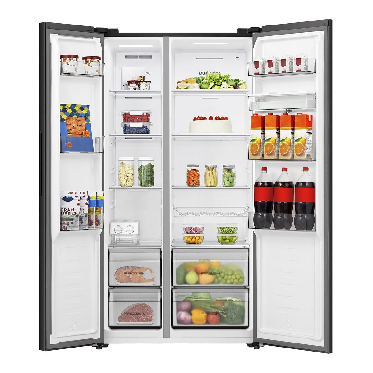 HISENSE - Nevecón Hisense | Side by Side 541 Litros | BCD-558B
