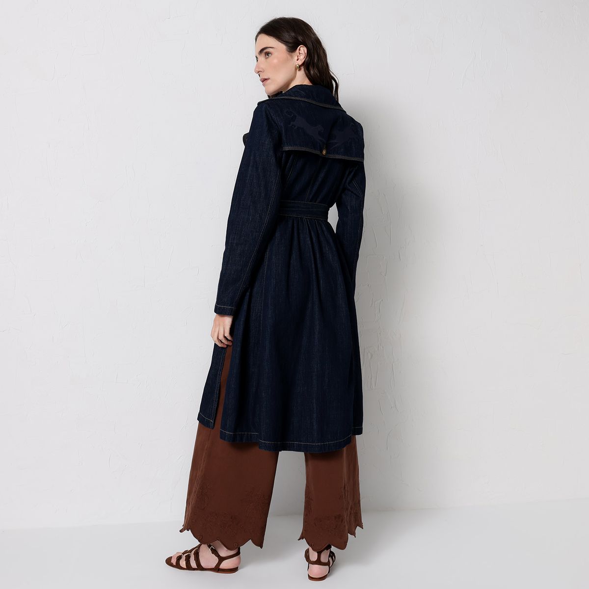 EUGENIA FERNANDEZ X FALABELLA - Abrigo Mujer de Algodón Eugenia Fernández x Falabella