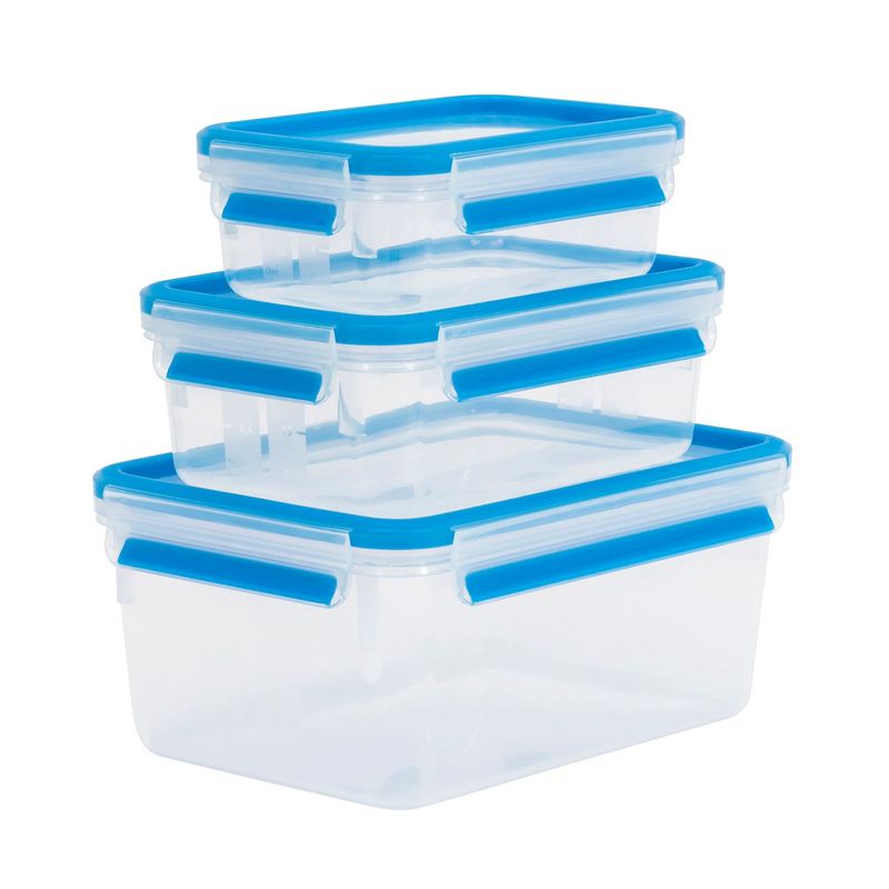 IMUSA - Set de Recipientes Plástico Hermético 3 piezas