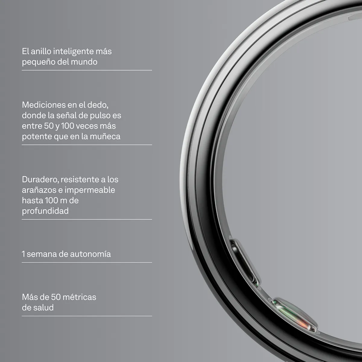 OURA - Anillo Inteligente Oura Ring 5