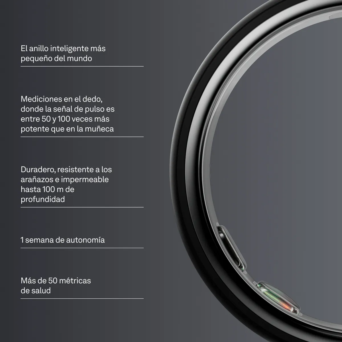 OURA - Anillo Inteligente Oura Ring 5