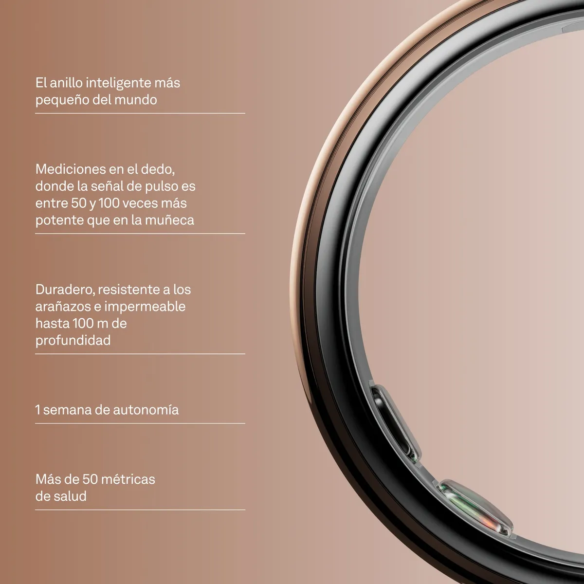 OURA - Anillo Inteligente Oura Ring 5