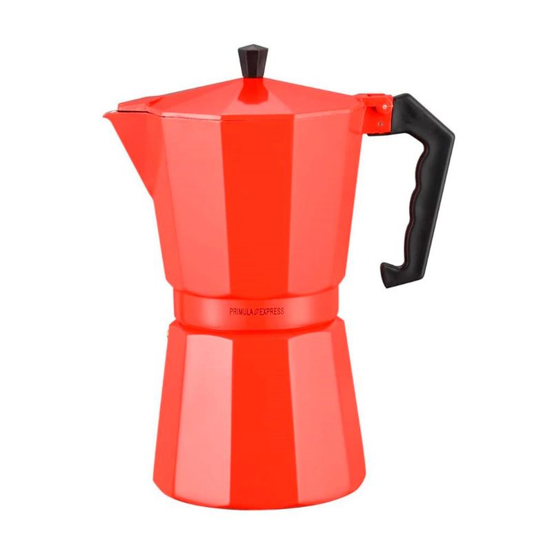 PRIMULA - Cafetera 12 Tazas Roja