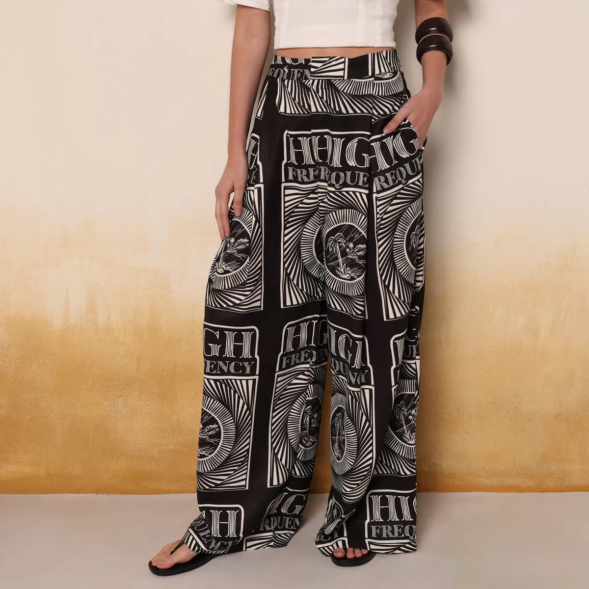 MAYORGA X FALABELLA - Pantalón Wide Leg Mujer Mayorga X Falabella