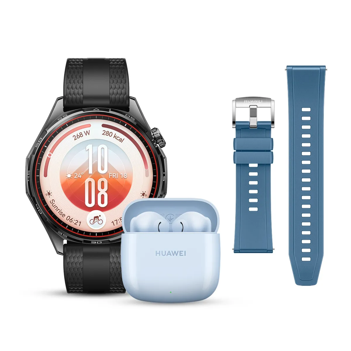 HUAWEI - Reloj Huawei Smartwatch  GT7 1,47 mm + Huawei Freebuds SE 2 + Correa