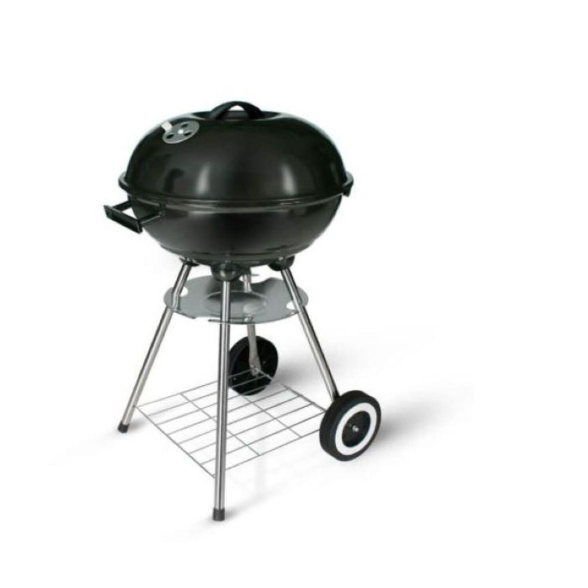 HOME ELEMENTS - Asador de carbón bbq ¿ portable con ruedas