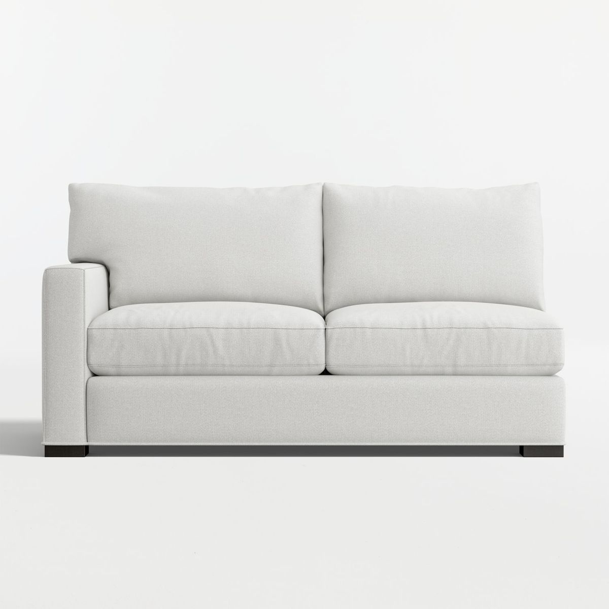 CRATE & BARREL - Pieza 1 para Sofá en L Axis Derecho en Microfibra (No incluye Chaise longue)
