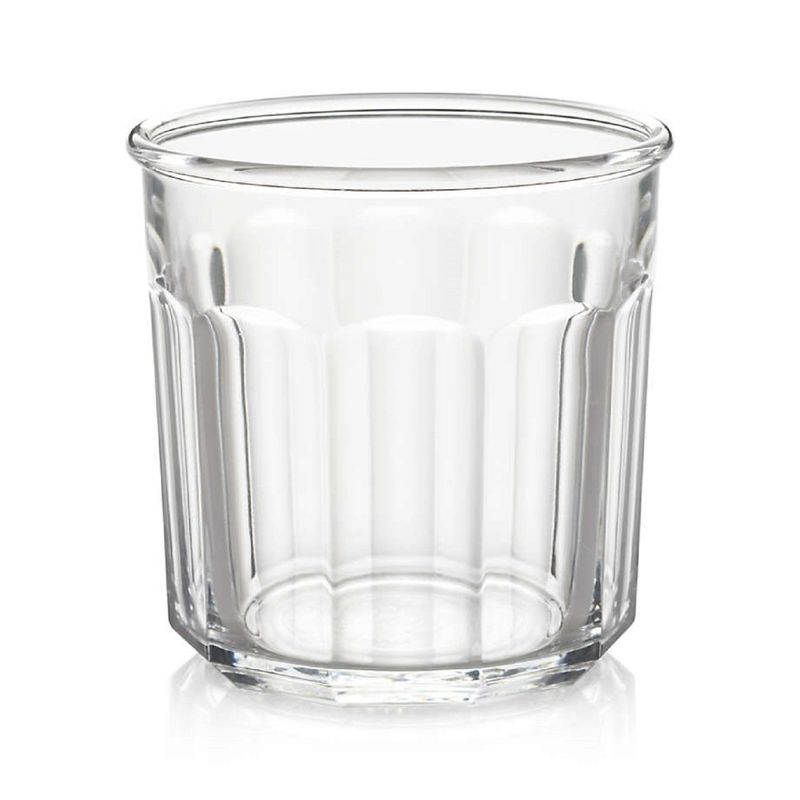 CRATE & BARREL - Vaso corto Working de Vidrio  14 oz