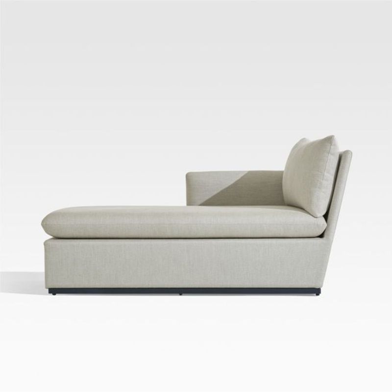 CRATE & BARREL - Chaise Izquierdo Sofa Zuma 83X162Cm