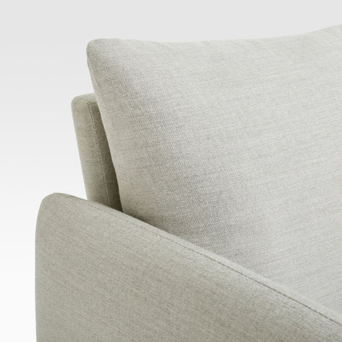 CRATE & BARREL - Chaise longue para Sofá en L Zuma Derecho en Tela (No incluye Pieza 1)