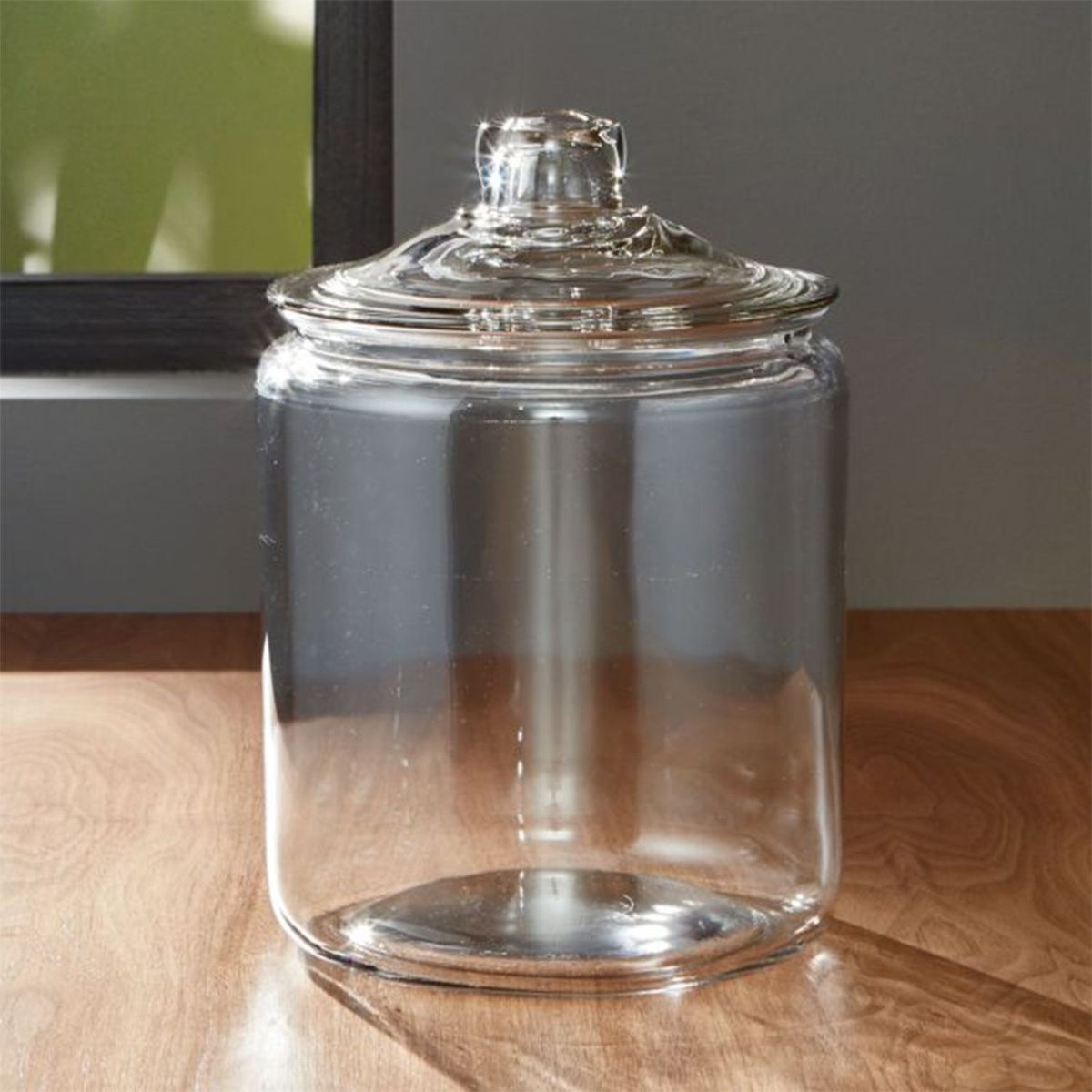 CRATE & BARREL - Contenedor Heritage Hill en Vidrio  3,8 L