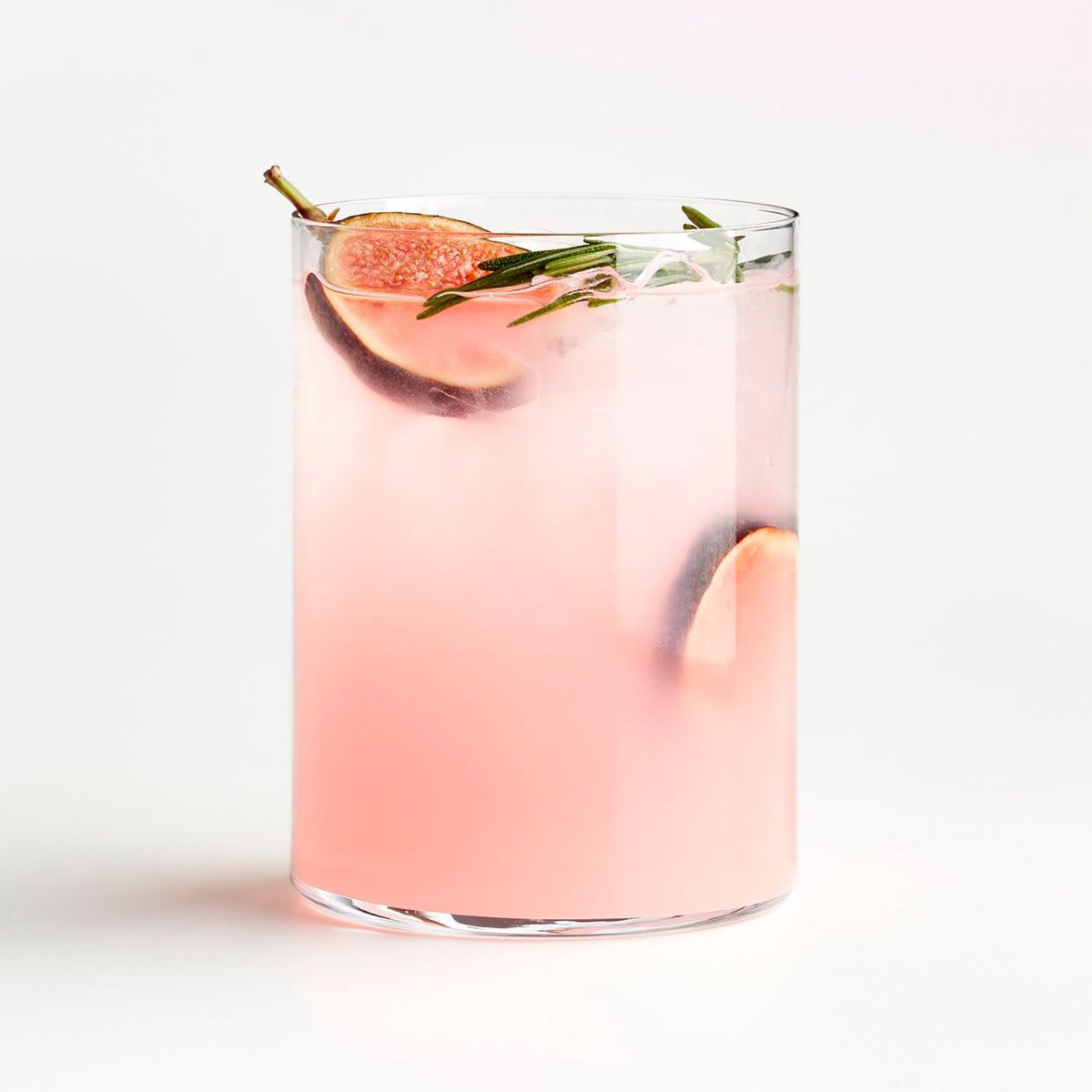 CRATE & BARREL - Vaso alto Edge de Vidrio  15 oz