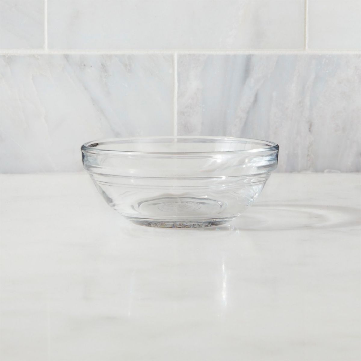 CRATE & BARREL - Bowl Duralex en Vidrio templado 9 cm x 9 cm