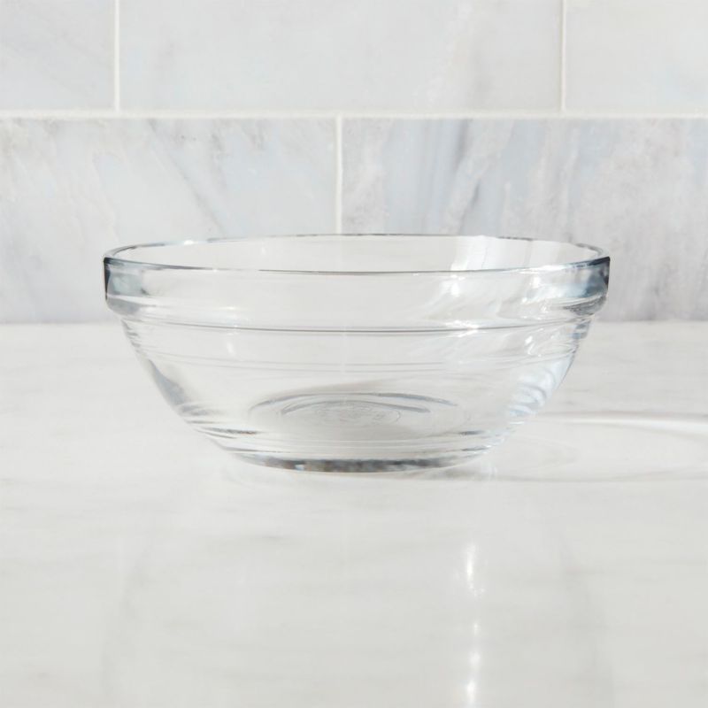 CRATE & BARREL - Bowl Duralex en Vidrio 12 cm