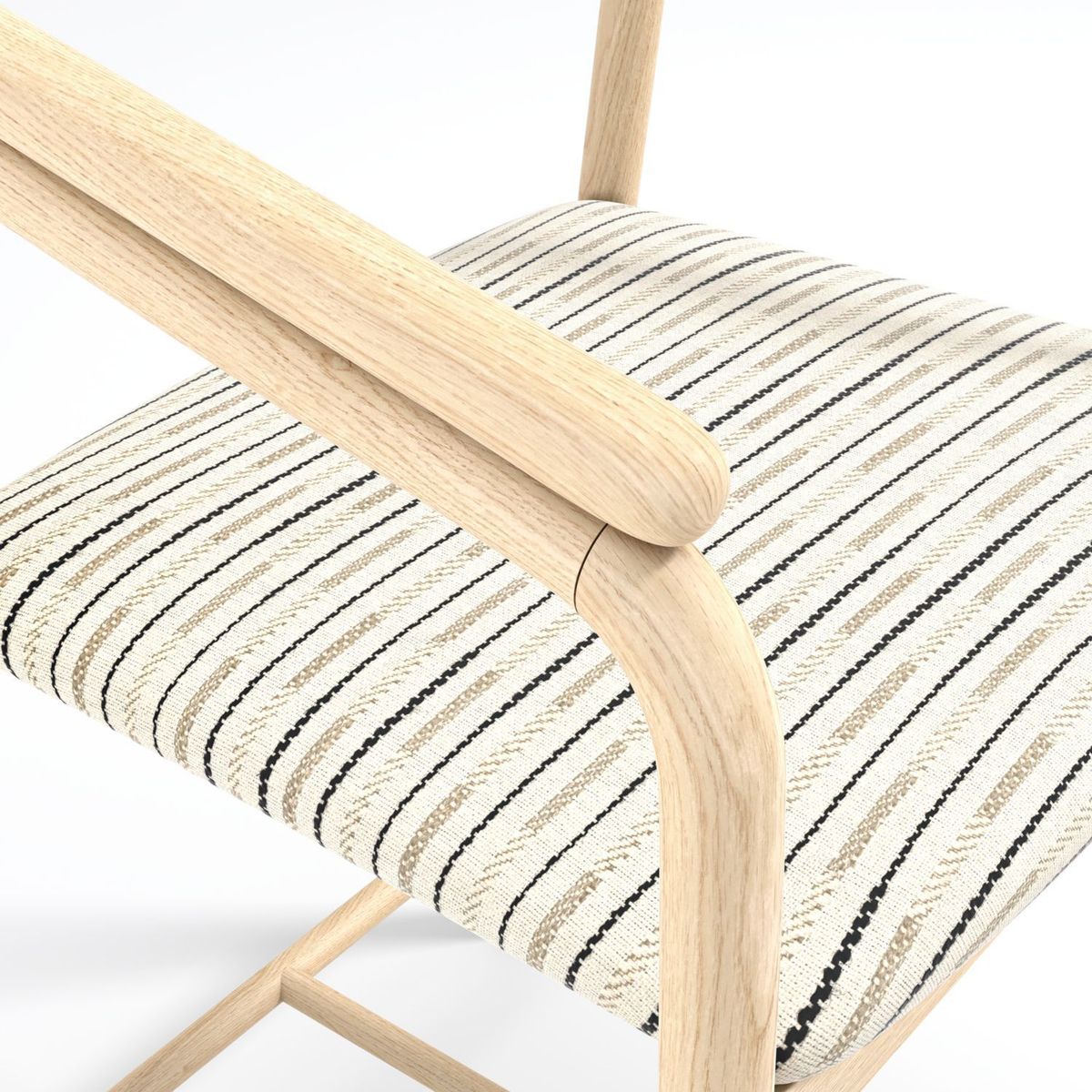 CRATE & BARREL - Silla Alta Redonda