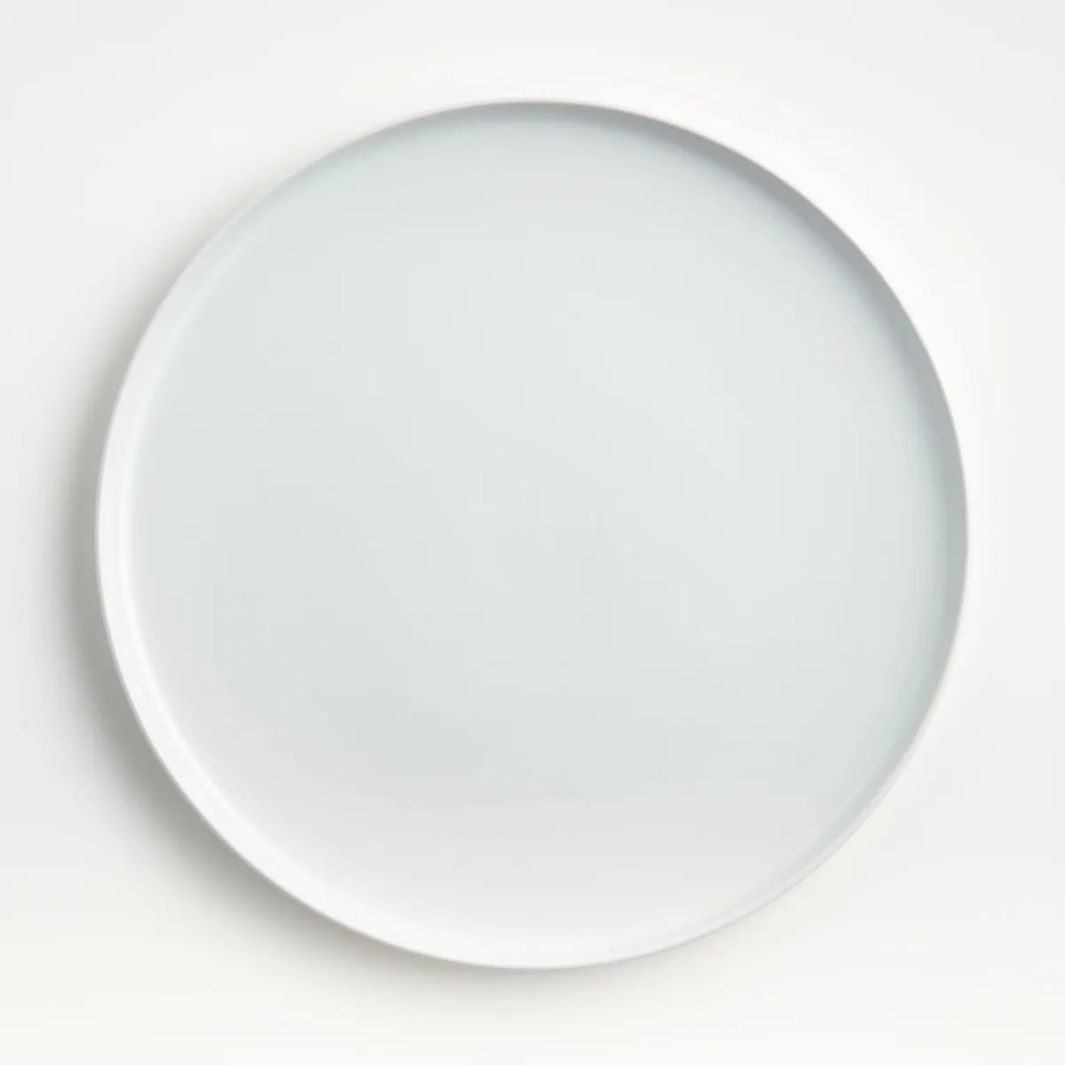 CRATE & BARREL - Plato Principal Wren en Gres Blanco 26 cm