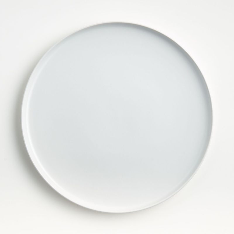 CRATE & BARREL - Plato Principal Wren en Gres Blanco 26 cm