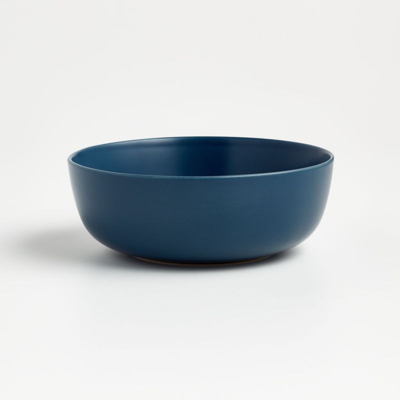 CRATE & BARREL - Bowl Wren en Gres Azul 16 cm