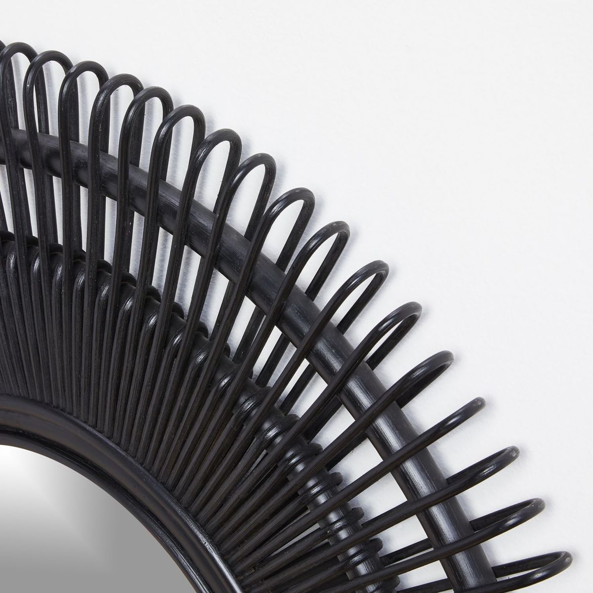 CRATE & BARREL - Espejo de pared Doheney Redondo 90 cm x 90 cm