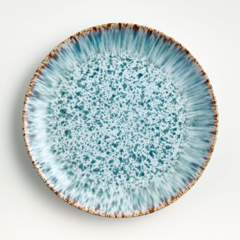 CRATE & BARREL - Plato principal Julo en Gres 27 cm x 2 cm