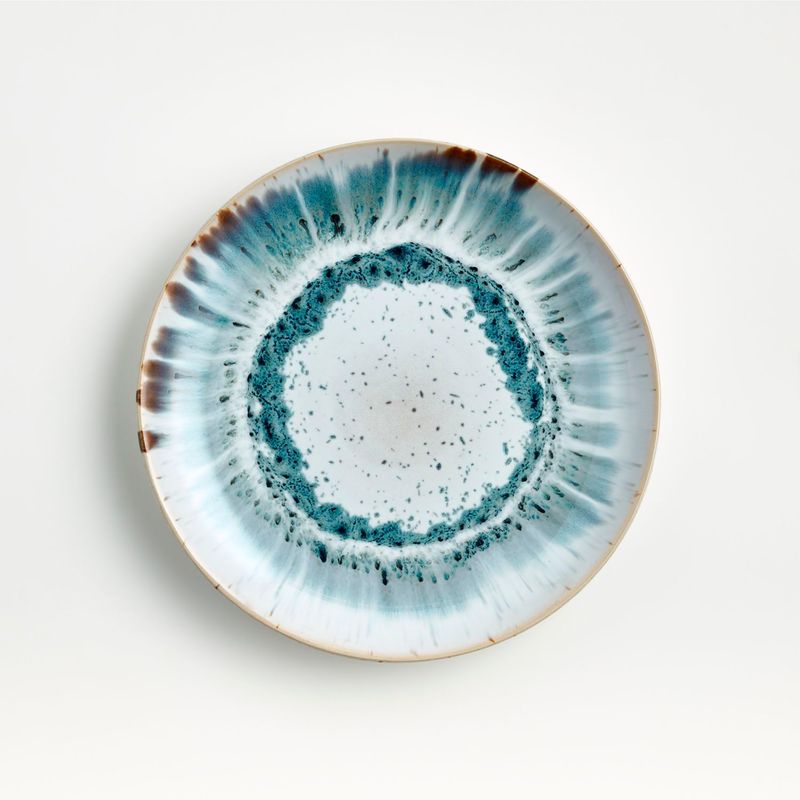 CRATE & BARREL - Plato de entrada Julo en Gres 22 cm x 2 cm