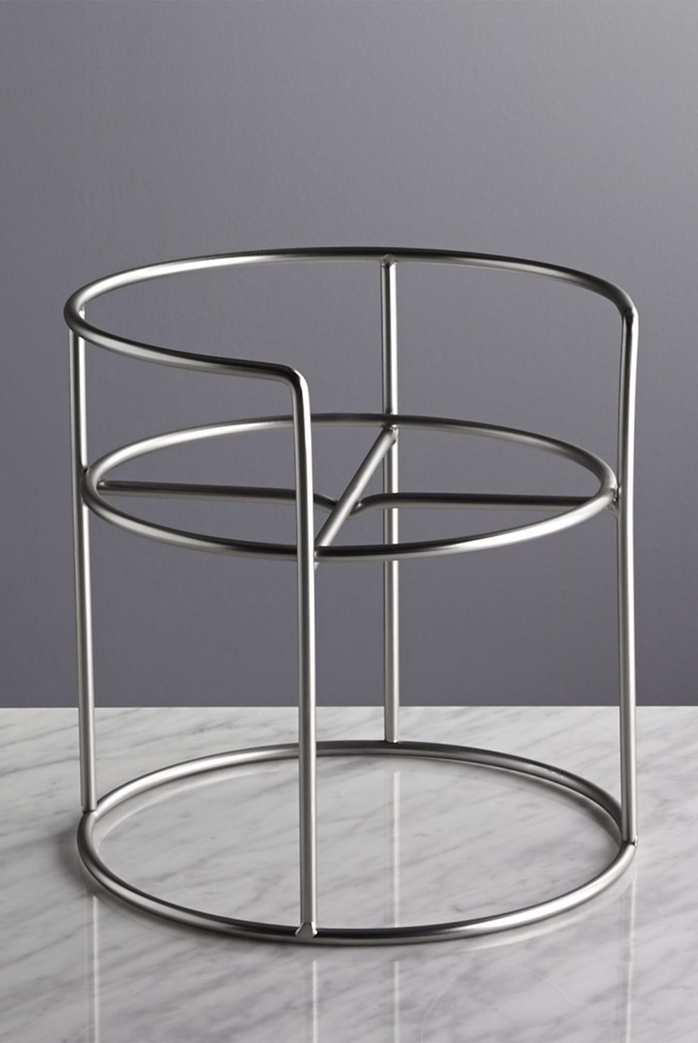 CRATE & BARREL - Soporte de Dispensador de Bebidas en Metal 20 cm