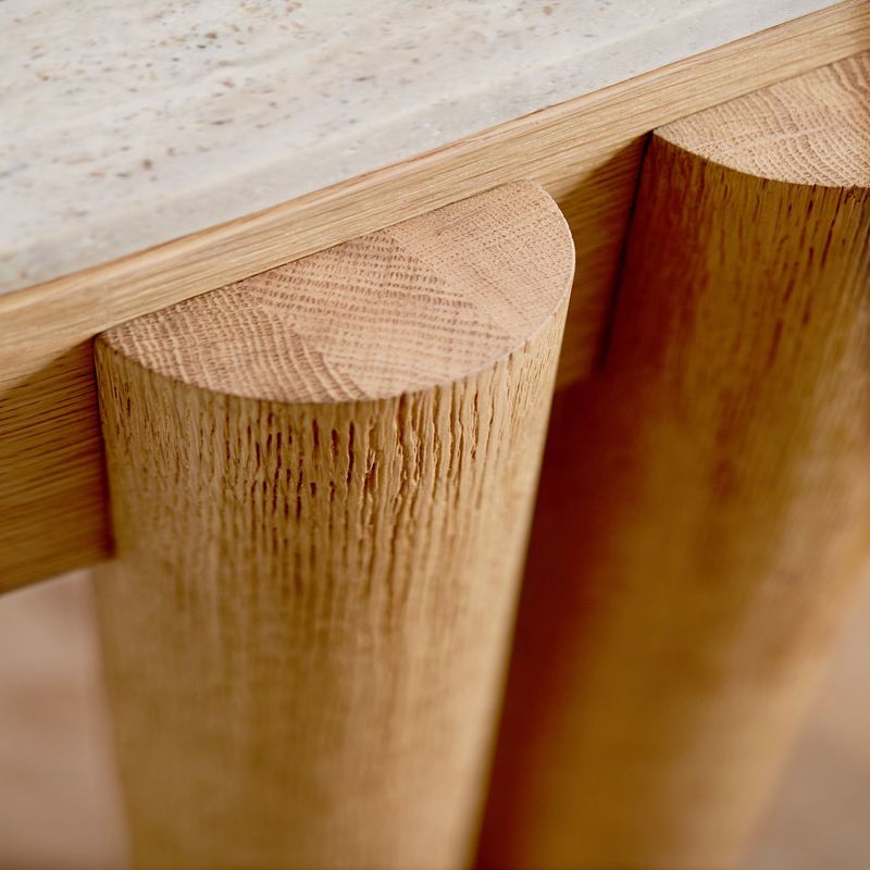CRATE & BARREL - Patas para consola Oasis P3