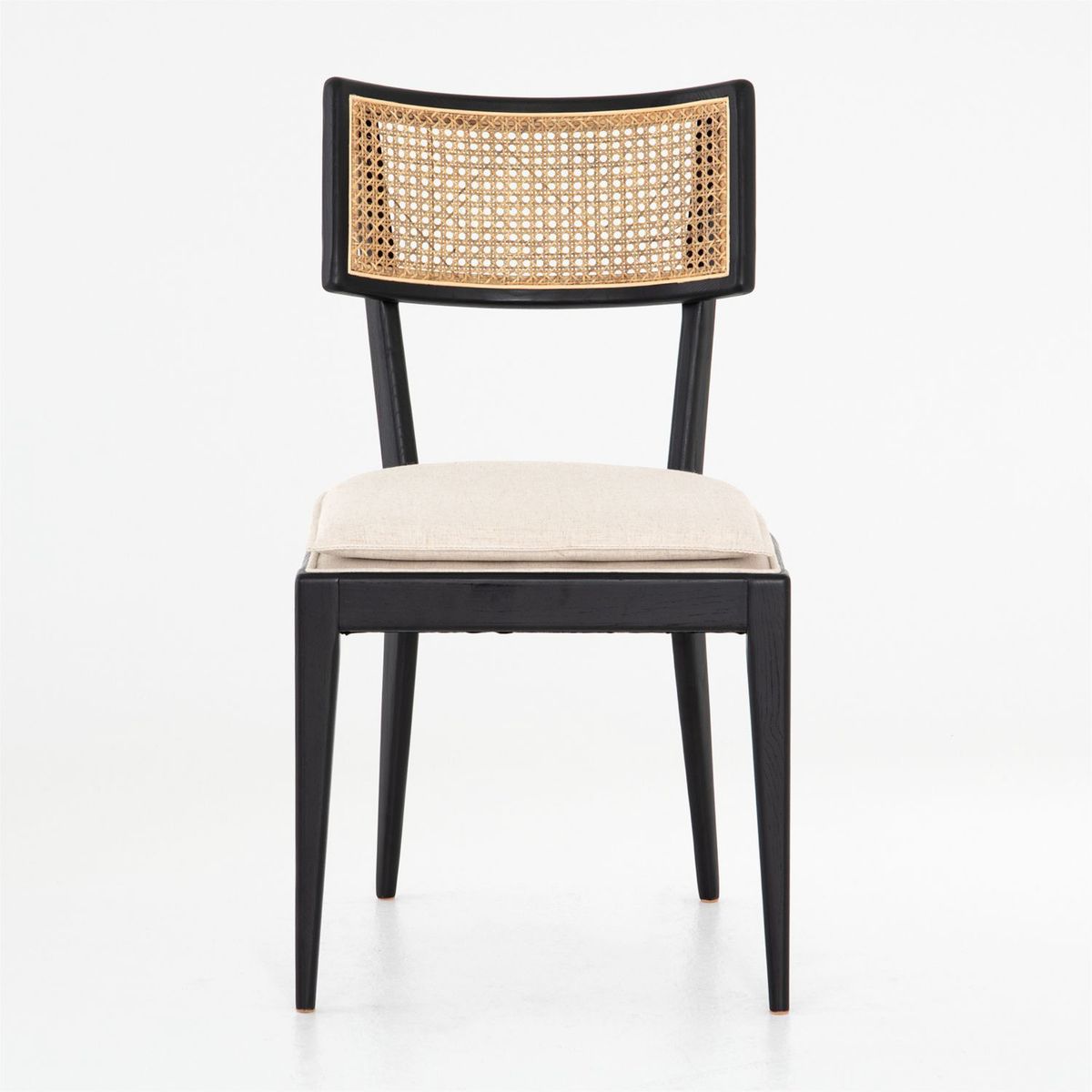 CRATE & BARREL - Silla de comedor Libby en Lino