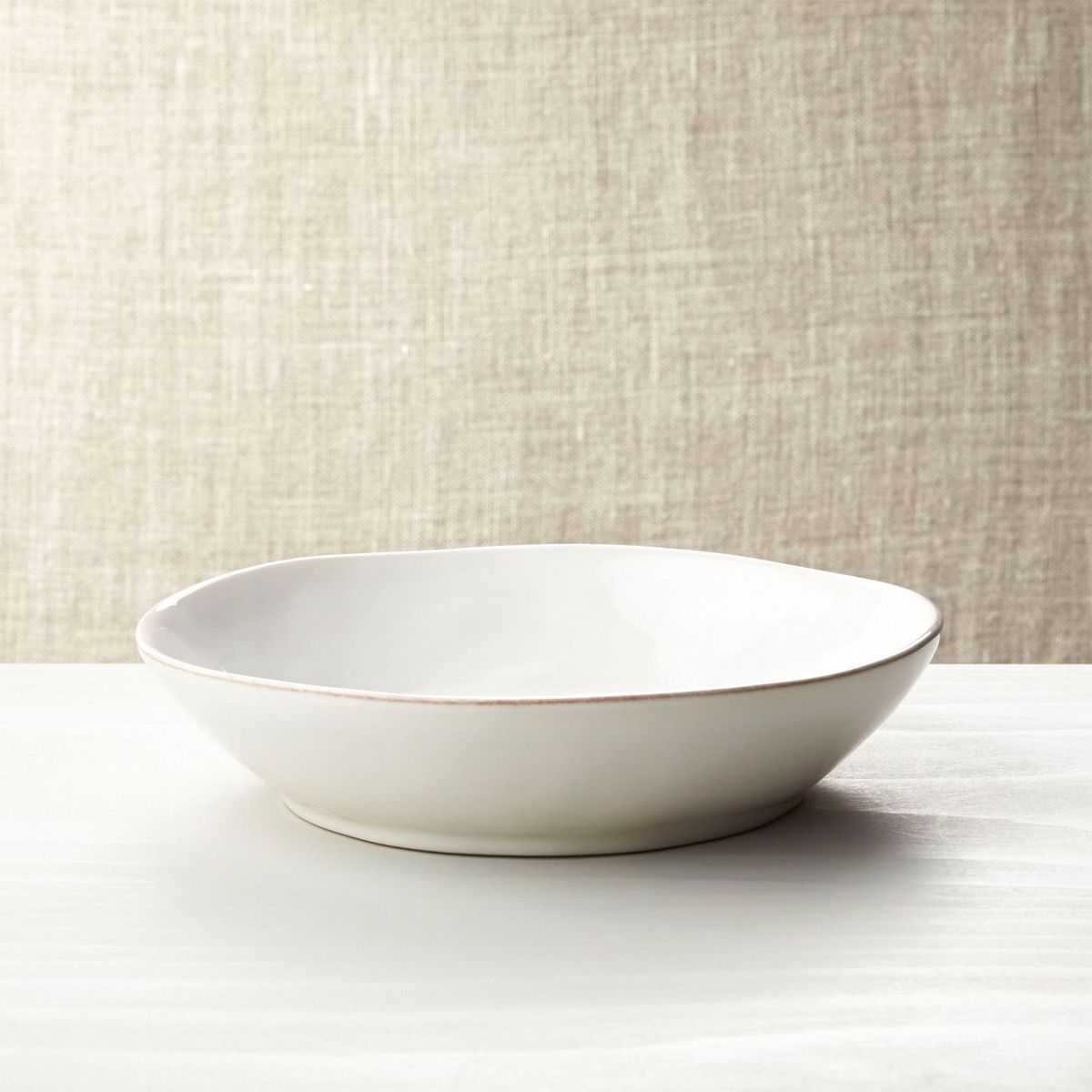 CRATE & BARREL - Bowl Marin en Gres 23 cm x 5 cm