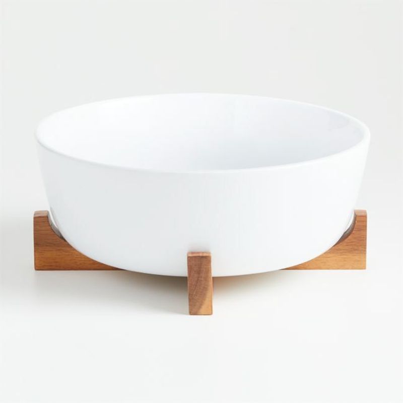 CRATE & BARREL - Bowl Oven to Table Gres 28 x 28 cm